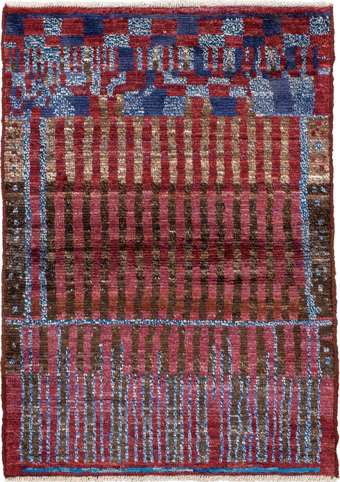 Vintage Moroccan Area Rug (3' x 4')